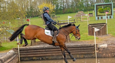 Horse & Rider water jump