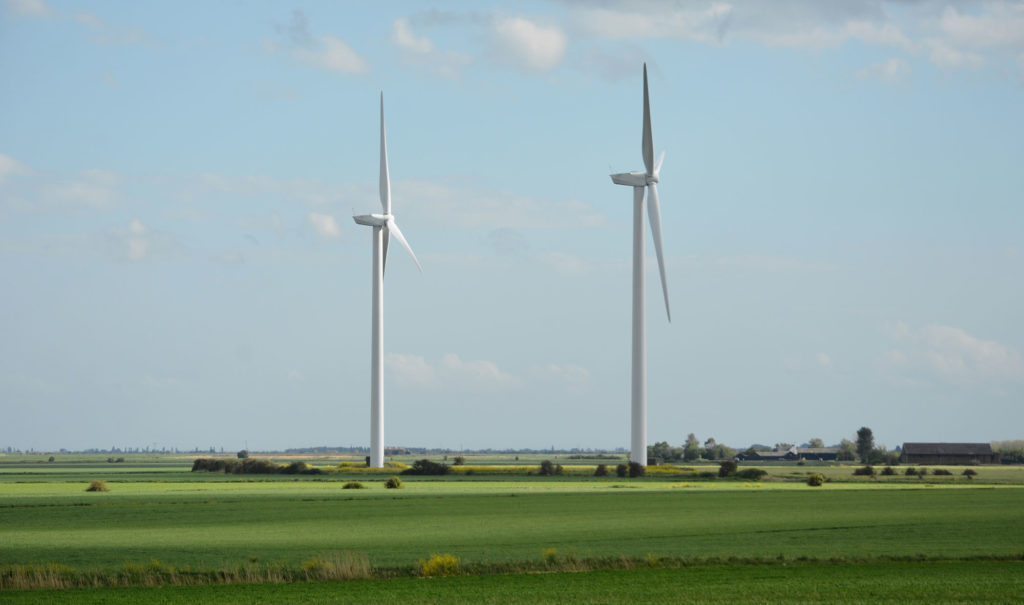 wind turbines