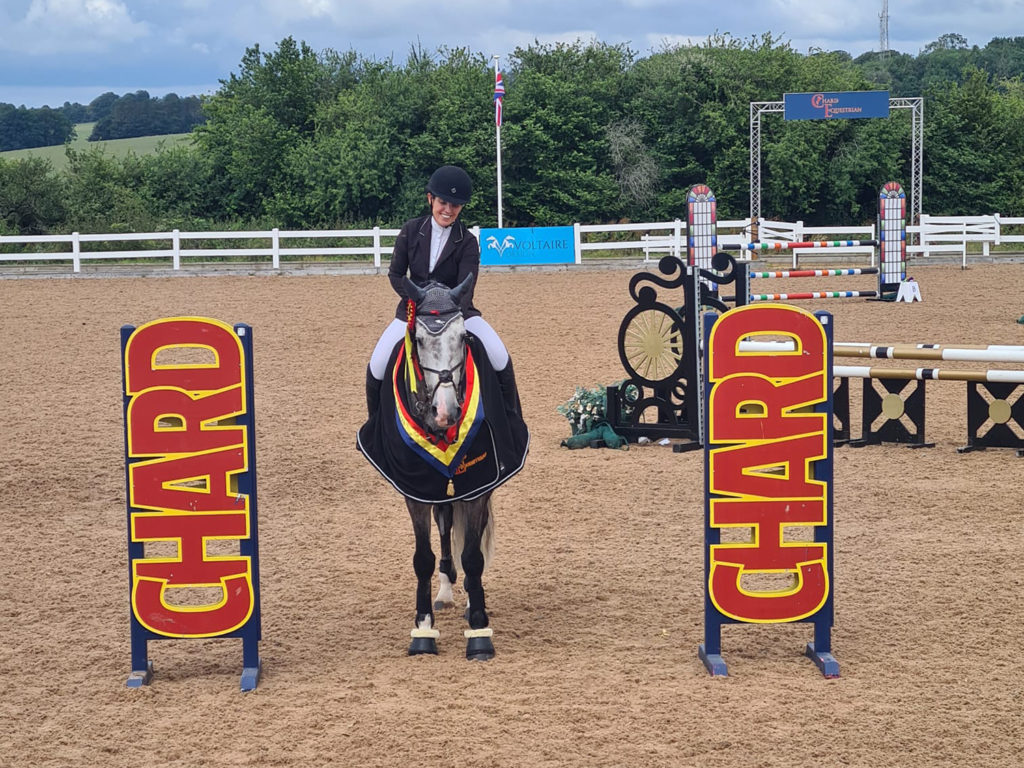 Sammy and Lambo at Chard Equestrian